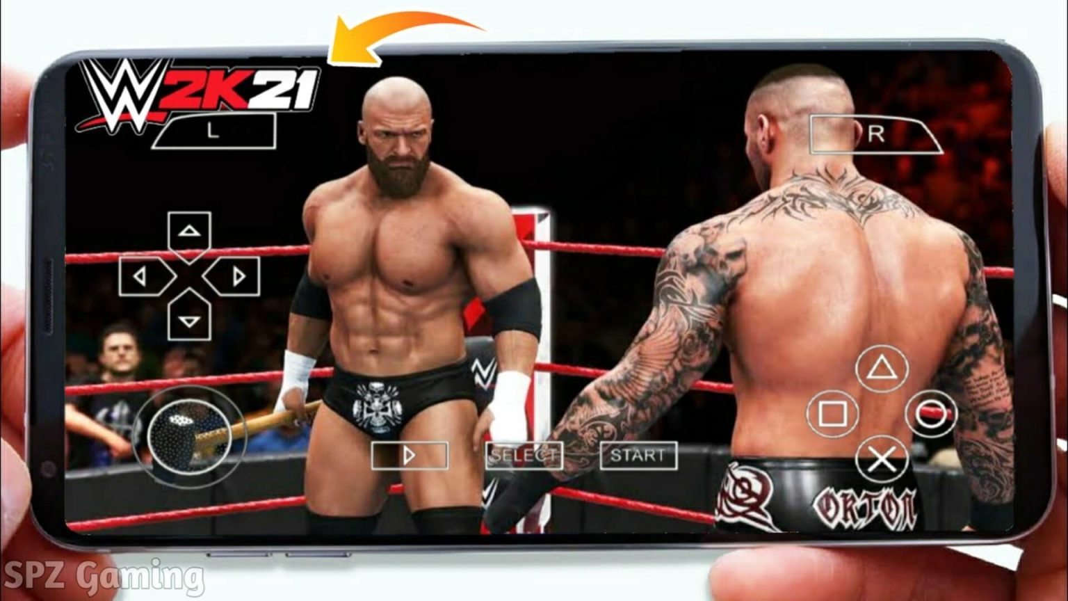 WWE 2K21 ISO PPSSPP Android & PC Download Pesgames