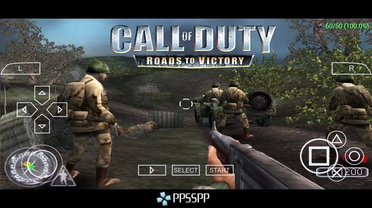 Call of Duty Roads To Victory for Android Mobile, Unlock All Cheats, Ppsspp Offline