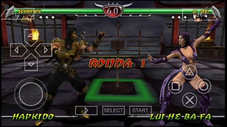 Как играть в mortal kombat на psp