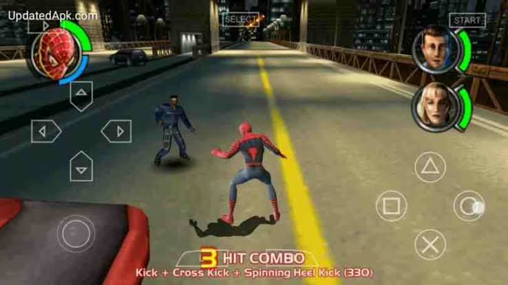 Spider-Man 3 PSP Game