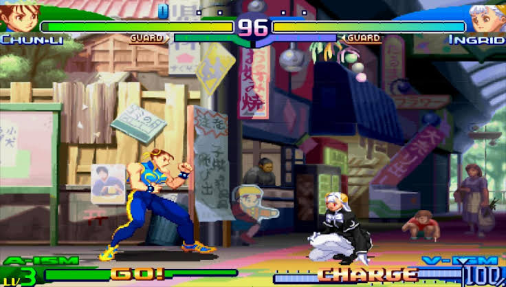 Download Street Fighter Alpha 3 Max ISO File PSP Game