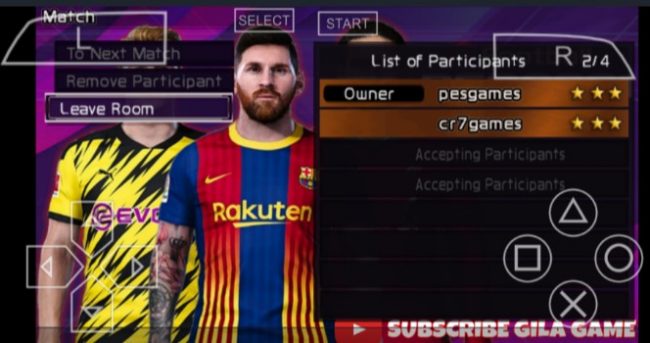 PES Multiplayer On PPSSPP