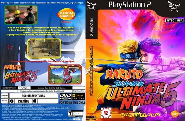 PCSX2 Emulator 1.0.0, Naruto Shippuden: Ultimate Ninja 5 [1080p HD]