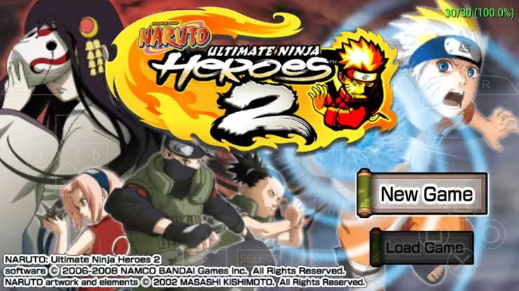 Naruto Ultimate Ninja Heroes 2 Phantom Fortress PSP