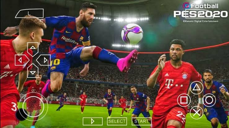 PES 2020 PPSSPP Camera PS4 Android Best Graphics