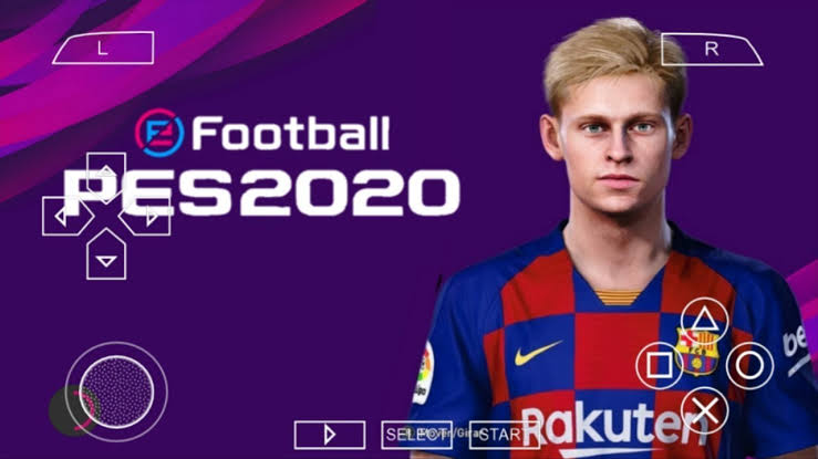 PES 2020 PPSSPP LITE 300MB PS4 Camera Android