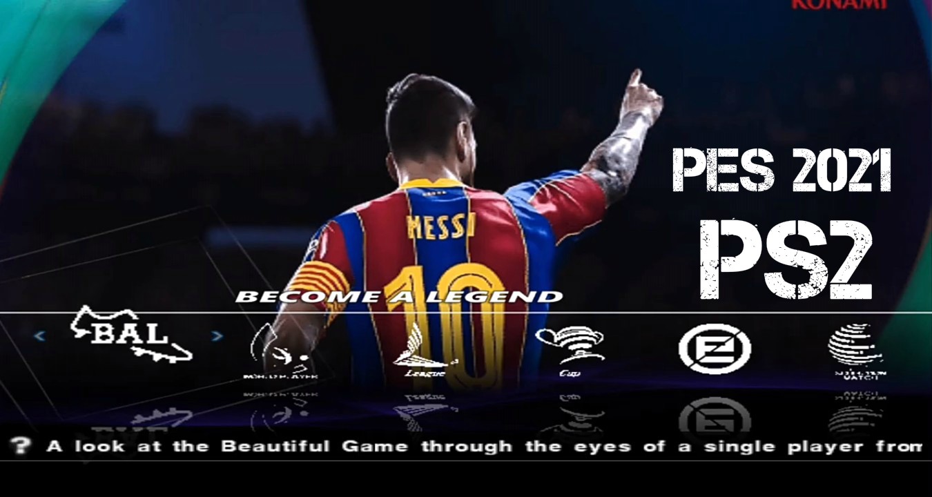 PES 2021 PS2 ISO File Download (Playstation 2)