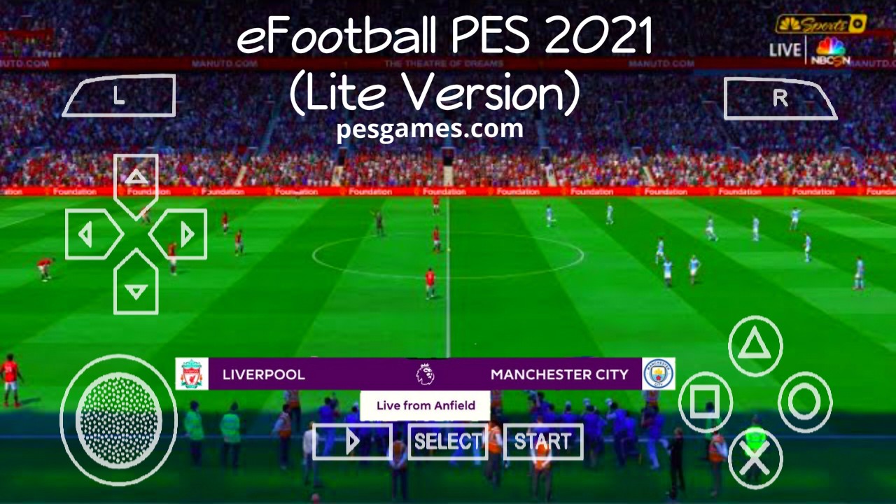 PES 2021 PPSSPP LITE 300MB PS4 Camera English Version