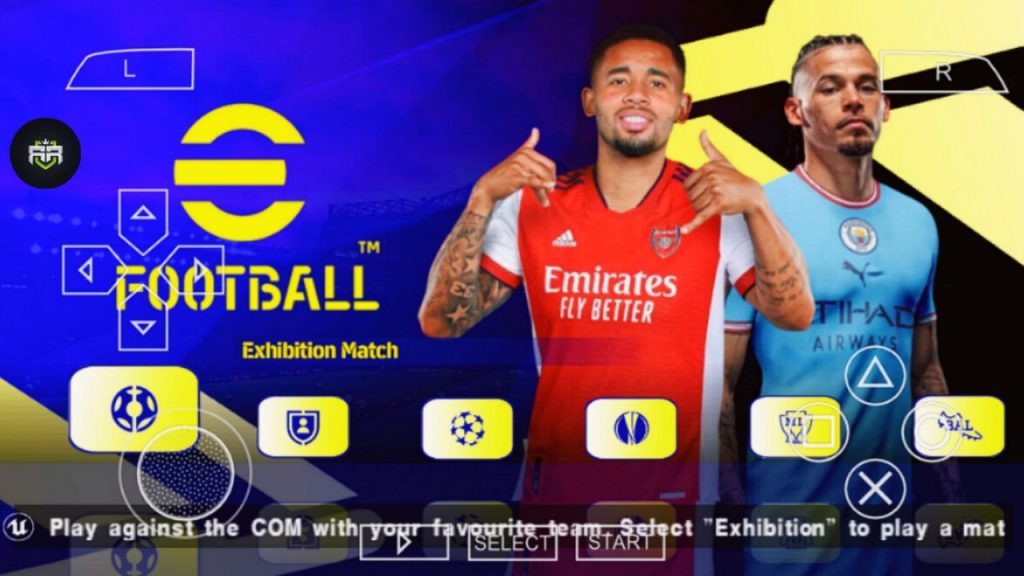 eFOOTBALL PES 2023 PPSSPP CAMERA PS5 ANDROID OFFLINE 600MB BEST GRAPHICS  NEW KITS & LATEST TRANSFERS 