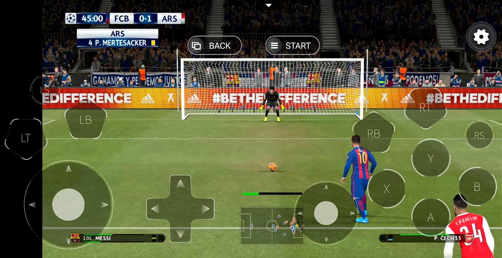 Code PES 2017 mobile soccer APK for Android Download