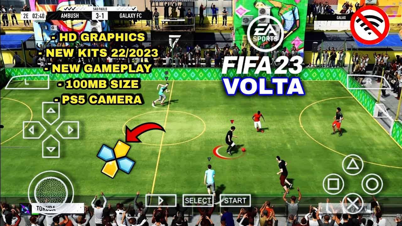 FIFA Volta 23 PPSSPP Android Offline Download - Pesgames