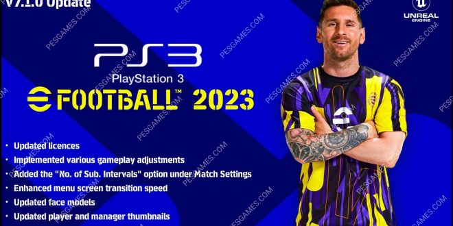 Download PES 2023 PS3 Console