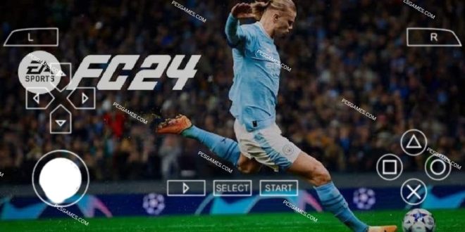 EA Sports FC 24 PPSSPP - FIFA 24 PSP Game