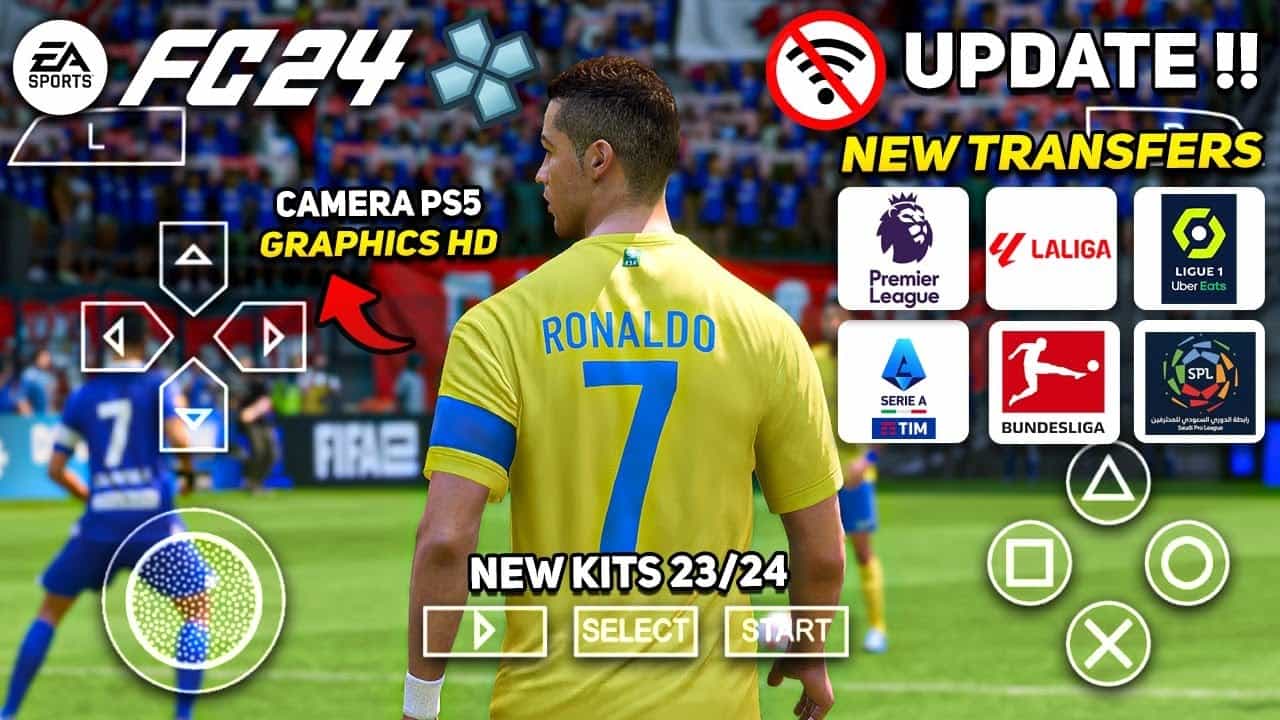 EA Sports FC 24 PPSSPP FIFA 24 ISO Free Download