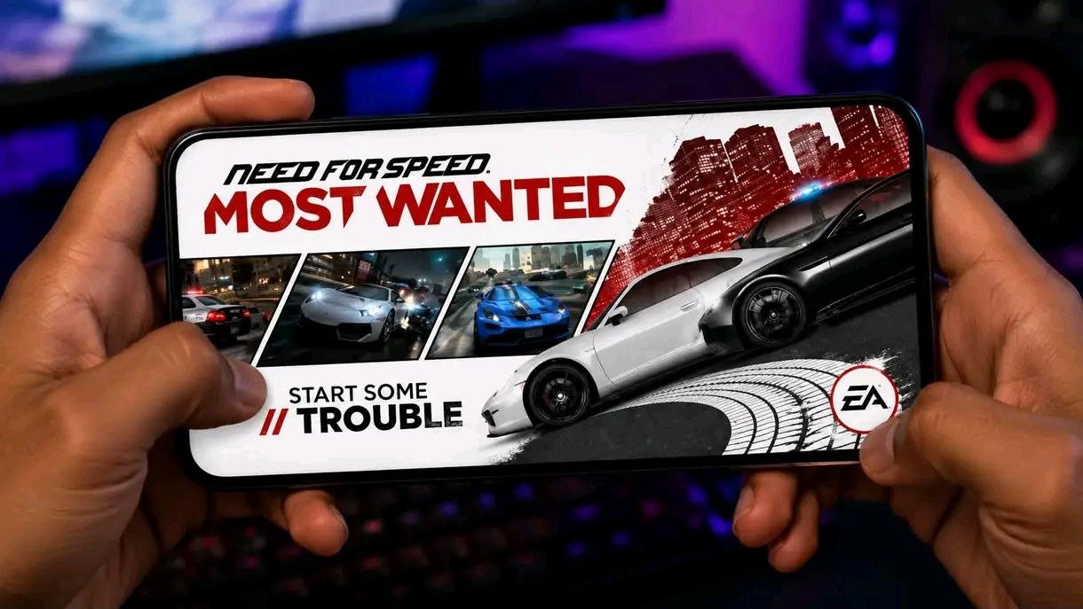 Need for Speed Most Wanted Mod APK OBB Offline Game for Android